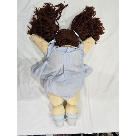 Xavier Roberts 1983 The Little People Soft Sculpture Cabbage Patch Doll Brunette - Picture 7 of 14